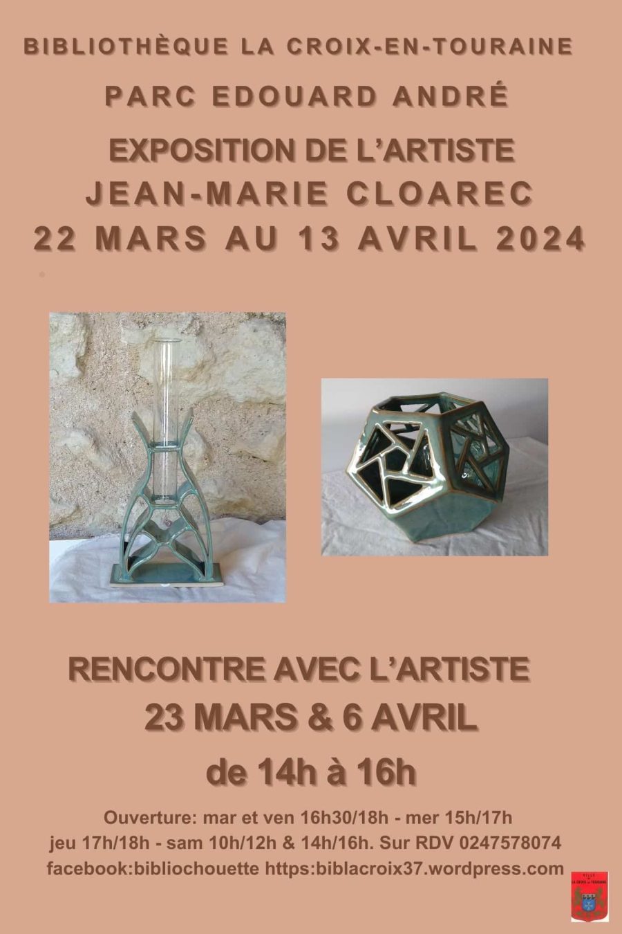 Exposition de l'artiste Jean-Marie CLOAREC