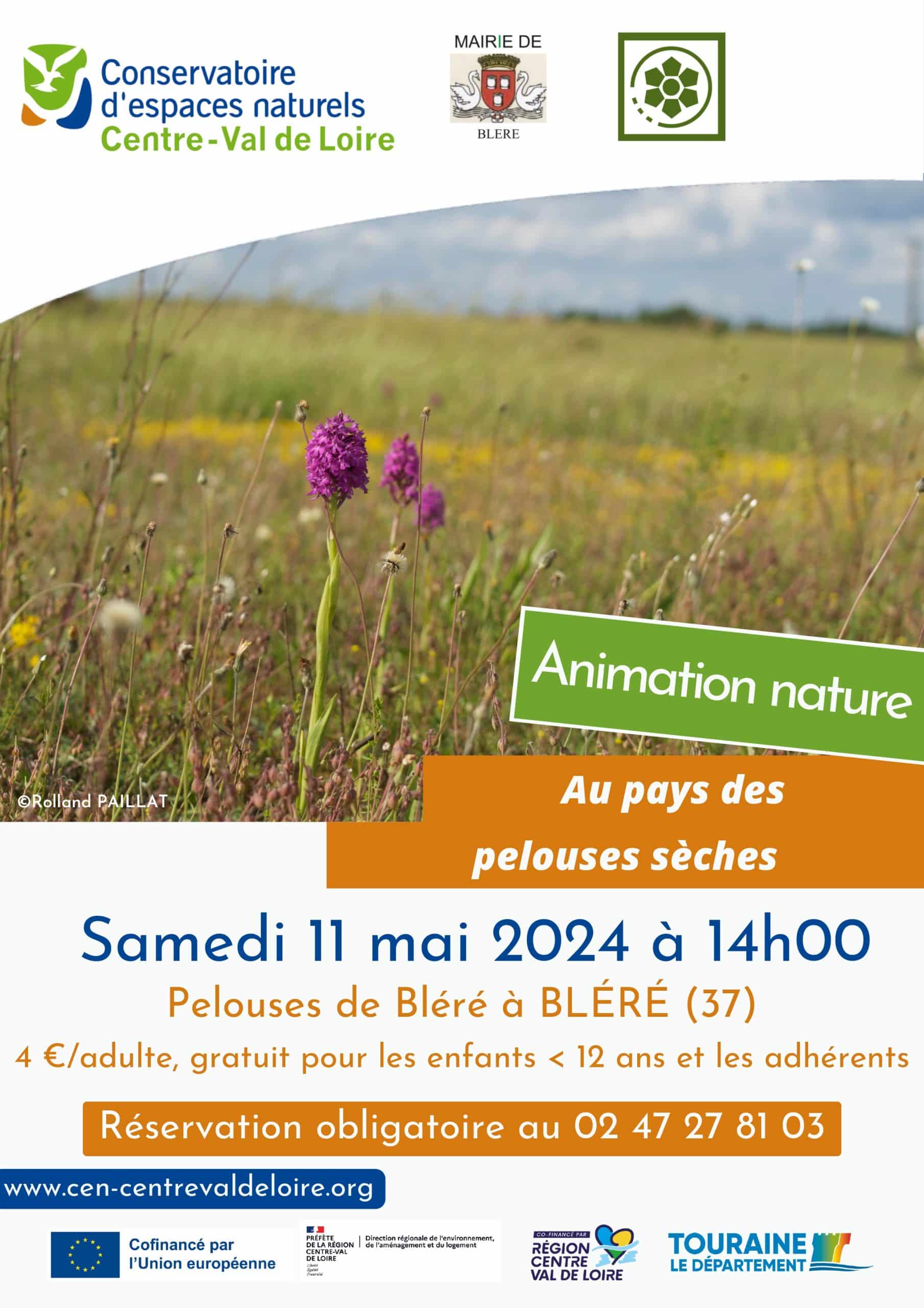 Animation nature - Samedi 11 mai 2024 - Bléré